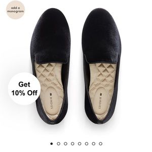 Birdies Starling Velvet Loafers